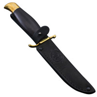 Нож Финка НКВД Звезда, булат, граб, латунь