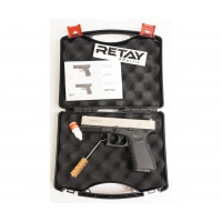 СХП Охолощенный пистолет Retay 17 Glock, кал. 9 мм, сатин СХП Охолощенный пистолет Retay 17 Glock, кал. 9 мм, сатин