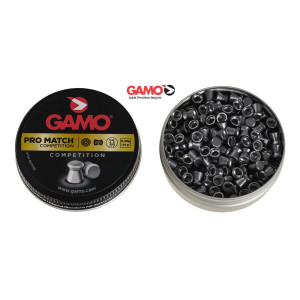Пули Gamo Pro Match 4,5 мм, 0,49 грамм, 250 штук