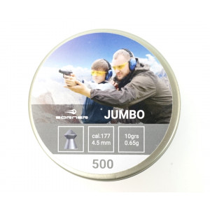 Пули Borner Jumbo 4,5 мм, 0,65 грамм, 500 штук