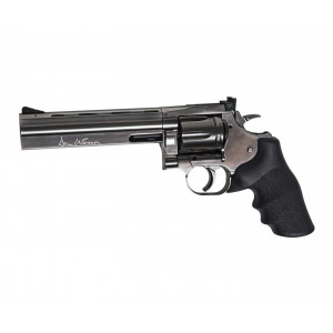 Пневматический револьвер ASG Dan Wesson 715-6 Steel Grey (пулевой)